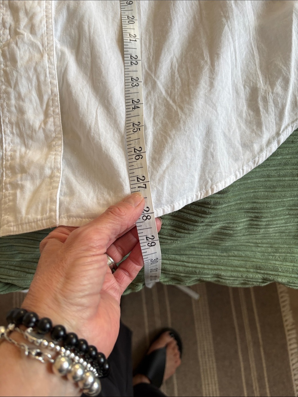 H&M White Ruffle-Neck Blouse - Picture 5 of 6